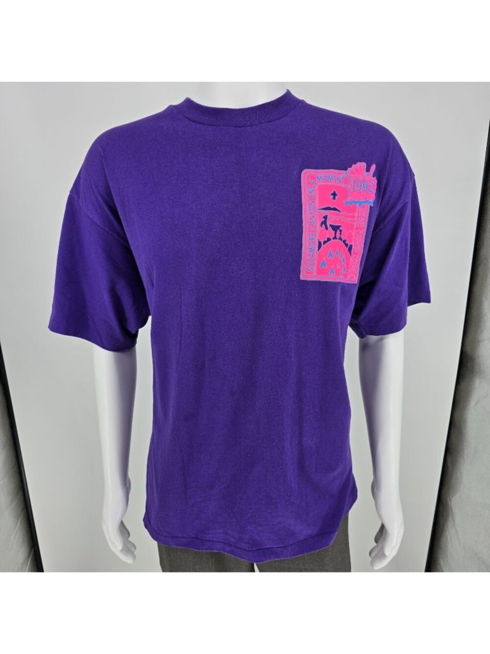 Vintage 1992 Sycamore Canyon Encampment Grand Canyon Council T-Shirt (XL/XXL)